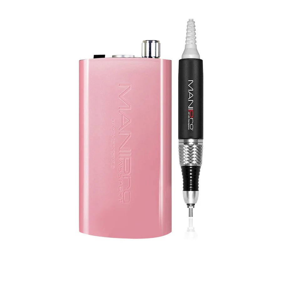 KUPA Passport Nail Drill Complete with Handpiece - M. Princess (Pink) - DTK Nail Supply