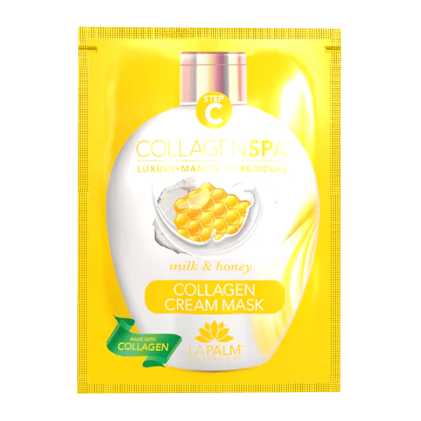 La Palm Collagen Spa - Case of 60 Pedi a Box (10 step) - Milk & Honey - DTK Nail Supply