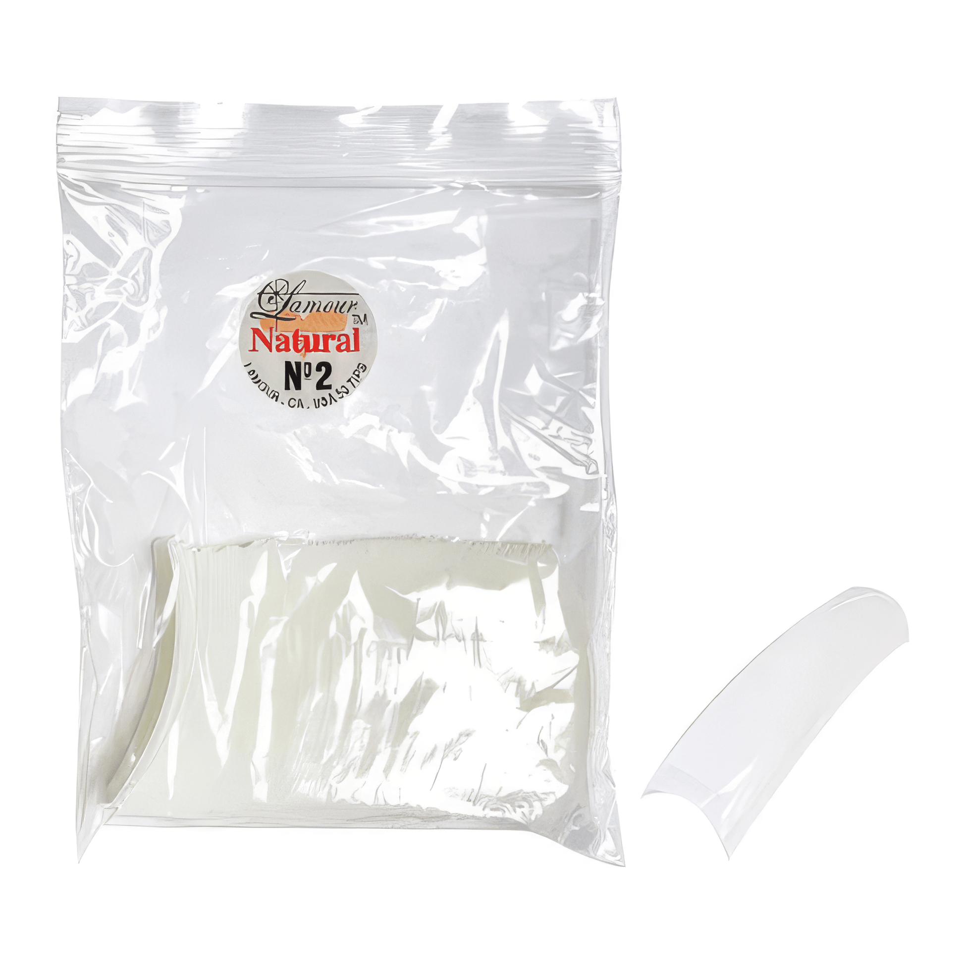 Lamour Tips 50pcs/bag, 2 - DTK Nail Supply