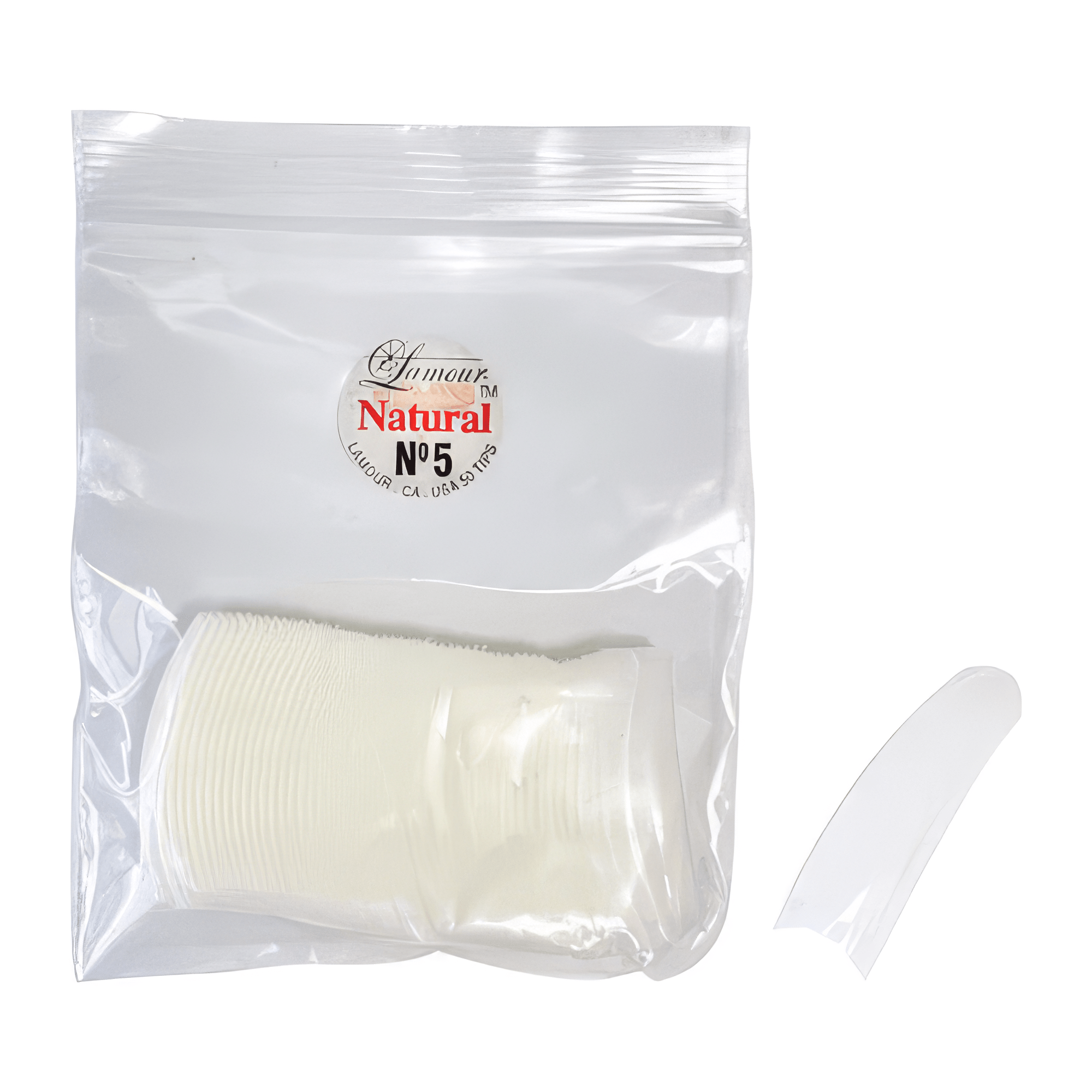 Lamour Tips 50pcs/bag, 5 - DTK Nail Supply