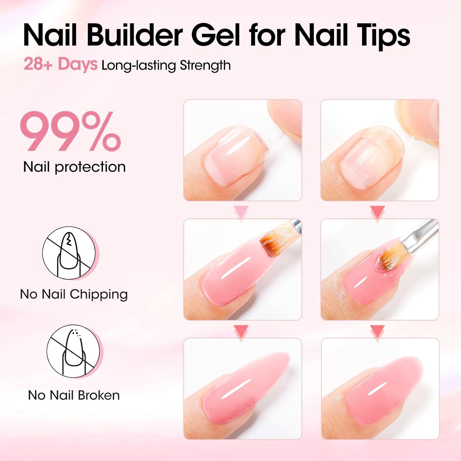 LAVIS 15 Pink Press - Builder Gel In The Jar 30ml