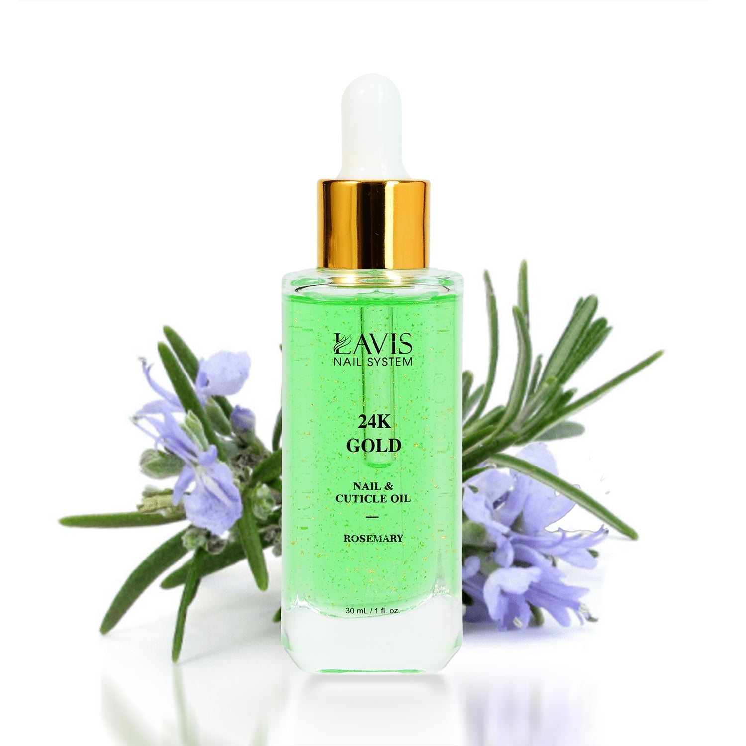 Lavis 24K Gold Nail & Cuticle Oil - FG - DTK Nail Supply