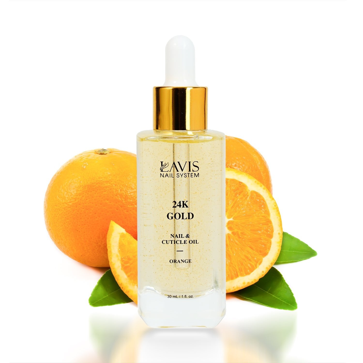 Lavis 24K Gold Nail & Cuticle Oil - FG - DTK Nail Supply