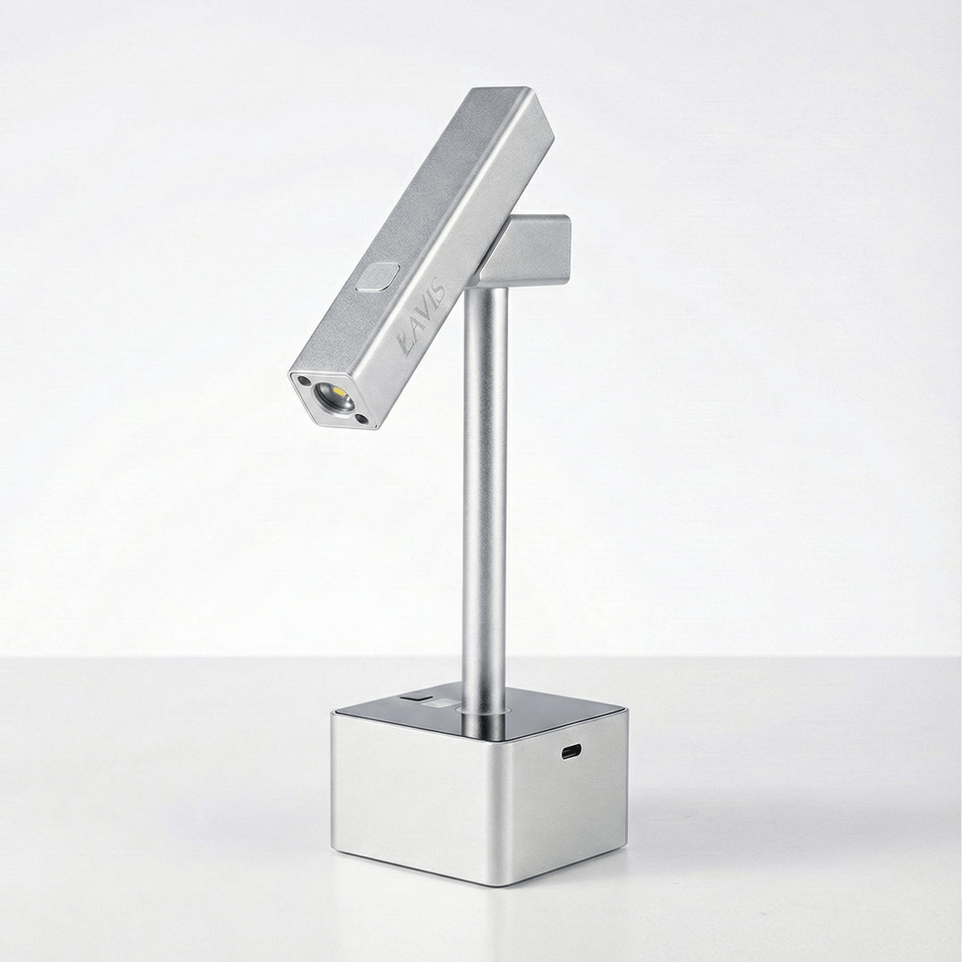 Lavis 2in1 Led Nail Lamp Silver - DTK Nail Supply