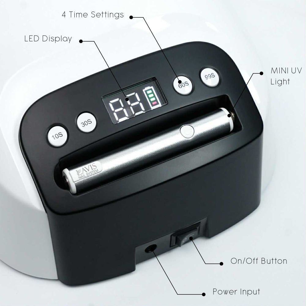 LAVIS 2IN1 UV NAIL LAMP - DTK Nail Supply
