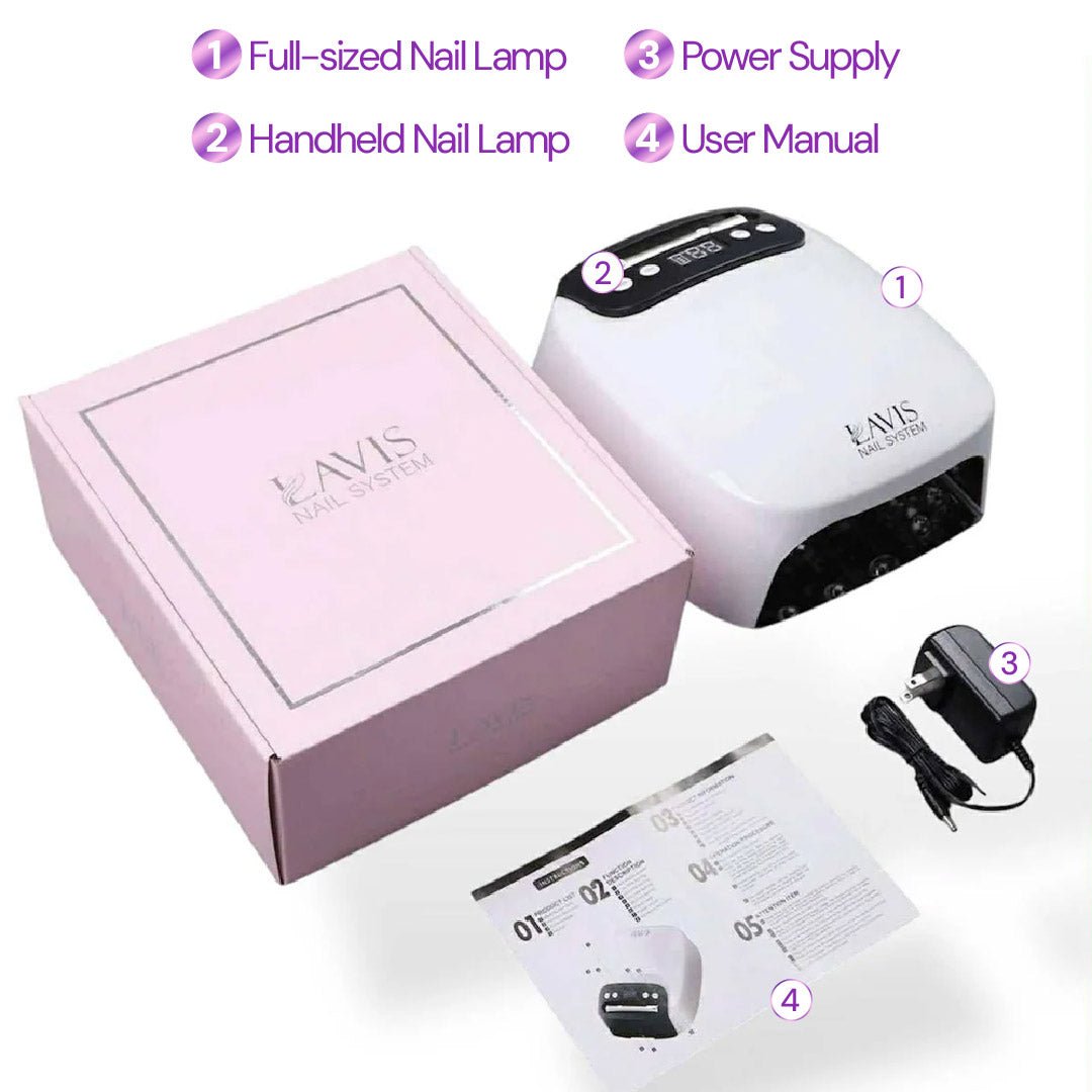 LAVIS 2IN1 UV NAIL LAMP - DTK Nail Supply