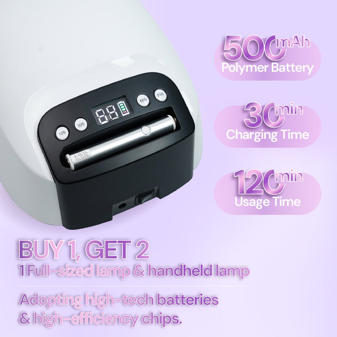 LAVIS 2IN1 UV NAIL LAMP - DTK Nail Supply