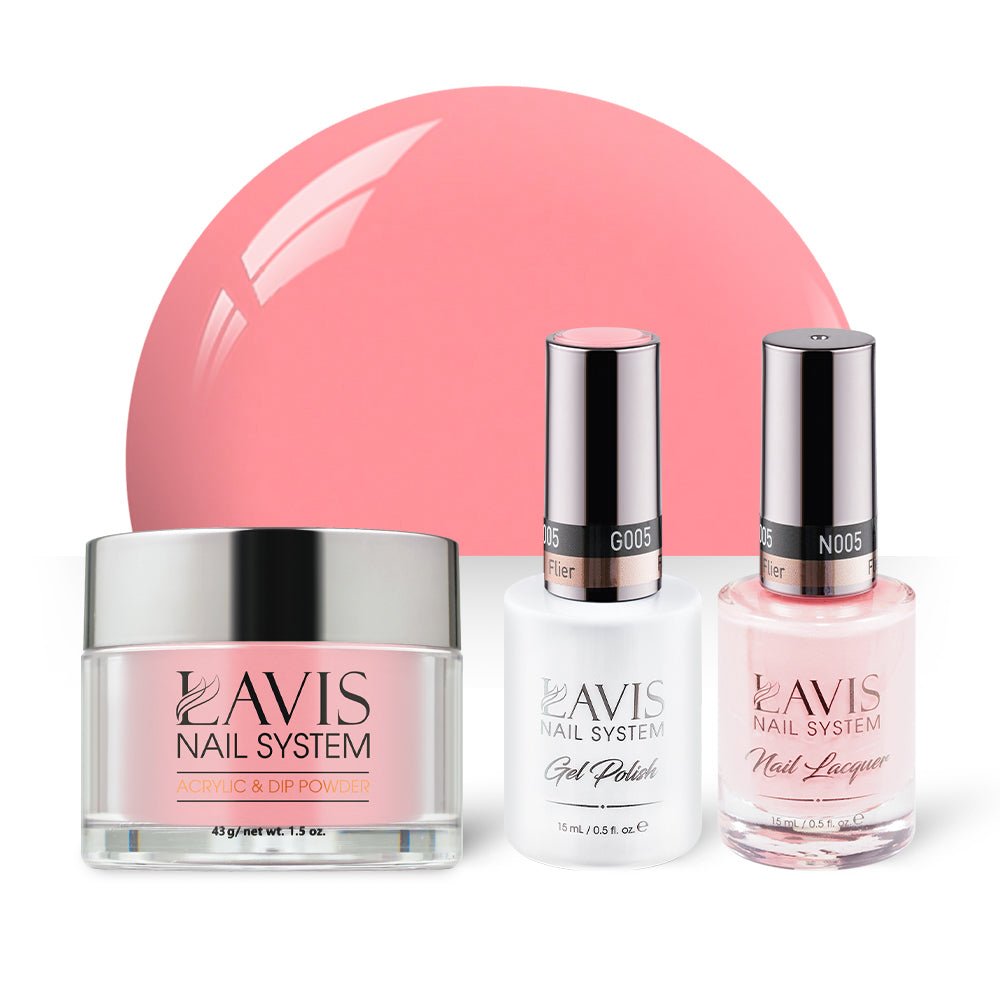LAVIS 3 in 1 - 005 Flier - Acrylic & Dip Powder, Gel & Lacquer - DTK Nail Supply