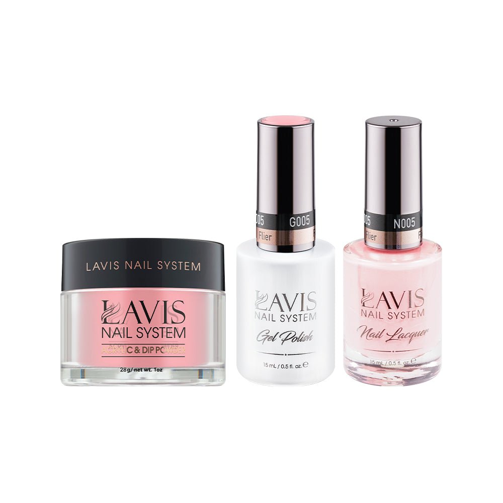 LAVIS 3 in 1 - 005 Flier - Acrylic & Dip Powder, Gel & Lacquer - DTK Nail Supply