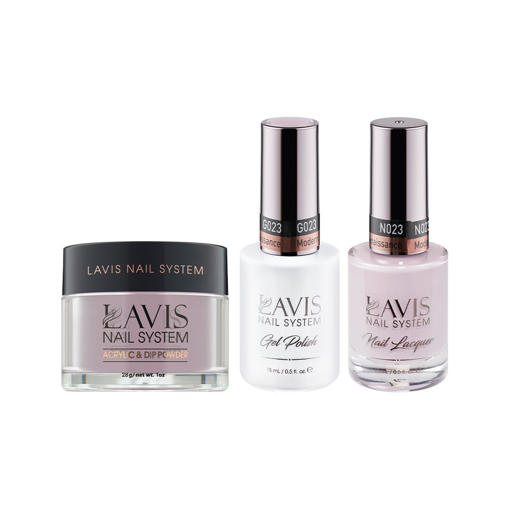 LAVIS 3 in 1 - 023 Modern Renaissance - Acrylic & Dip Powder, Gel & Lacquer - DTK Nail Supply