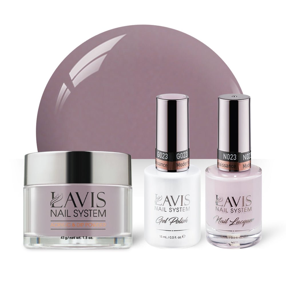 LAVIS 3 in 1 - 023 Modern Renaissance - Acrylic & Dip Powder, Gel & Lacquer - DTK Nail Supply