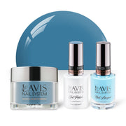 LAVIS 3 in 1 - 035 Default Ocean Blue - Acrylic & Dip Powder, Gel & Lacquer - DTK Nail Supply