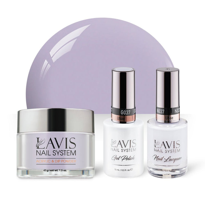 LAVIS 3 in 1 - 037 Ubae - Acrylic & Dip Powder, Gel & Lacquer - DTK Nail Supply