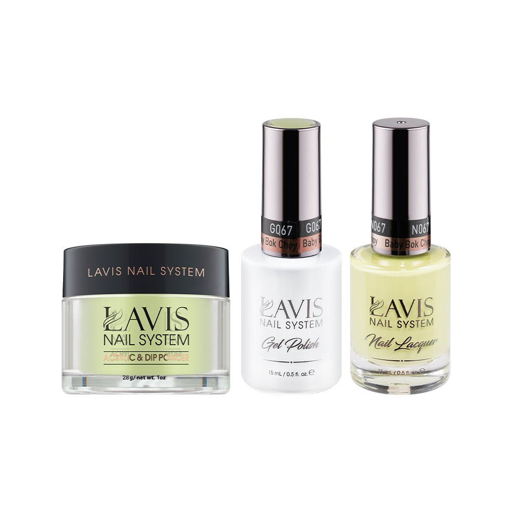 LAVIS 3 in 1 - 067 Baby Bok Choy - Acrylic & Dip Powder, Gel & Lacquer - DTK Nail Supply