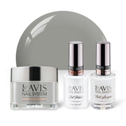 LAVIS 3 in 1 - 075 Cloudy Gray - Acrylic & Dip Powder, Gel & Lacquer - DTK Nail Supply