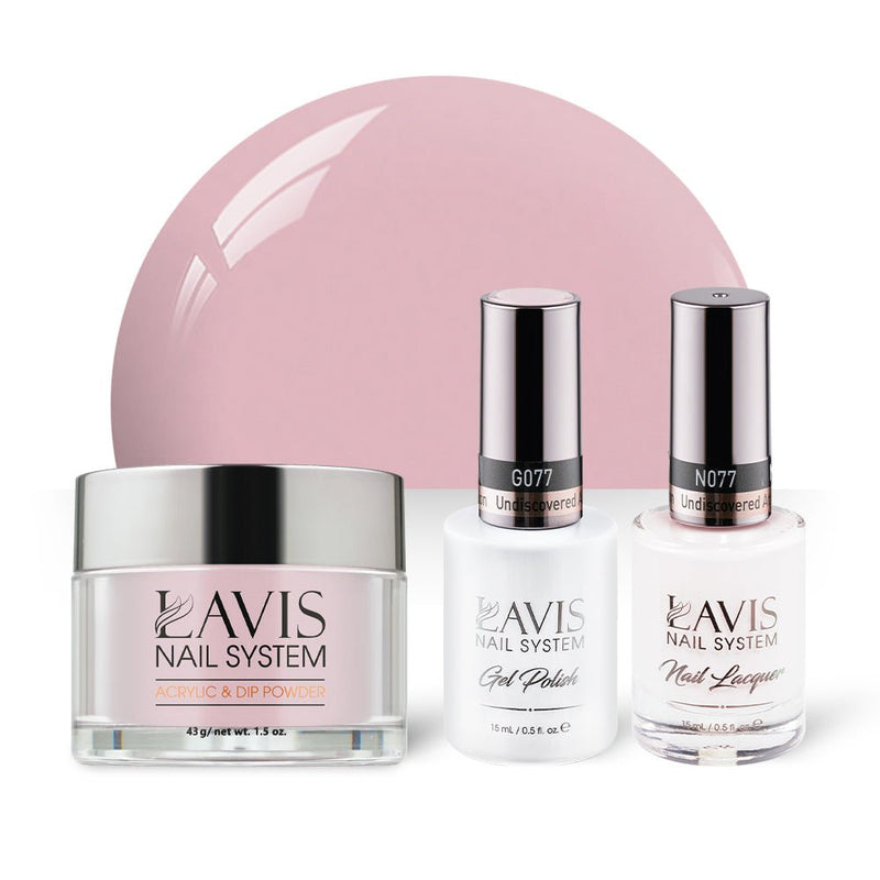 LAVIS 3 in 1 - 077 Undiscovered Attraction - Acrylic & Dip Powder, Gel & Lacquer - DTK Nail Supply