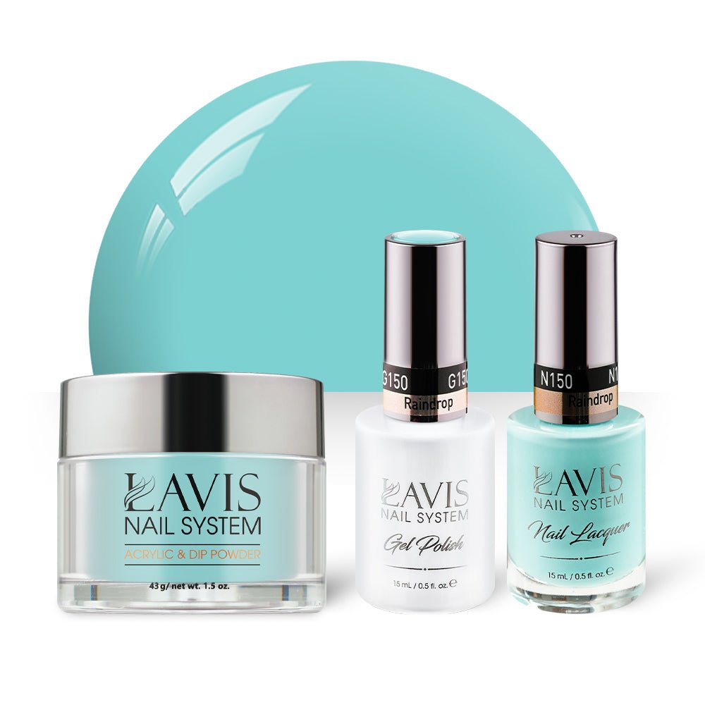 LAVIS 3 in 1 - 150 Raindrop - Acrylic & Dip Powder, Gel & Lacquer - DTK Nail Supply