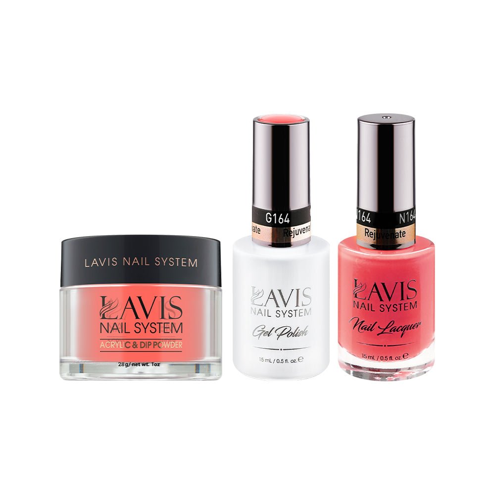 LAVIS 3 in 1 - 164 Rejuvenate - Acrylic & Dip Powder, Gel & Lacquer - DTK Nail Supply