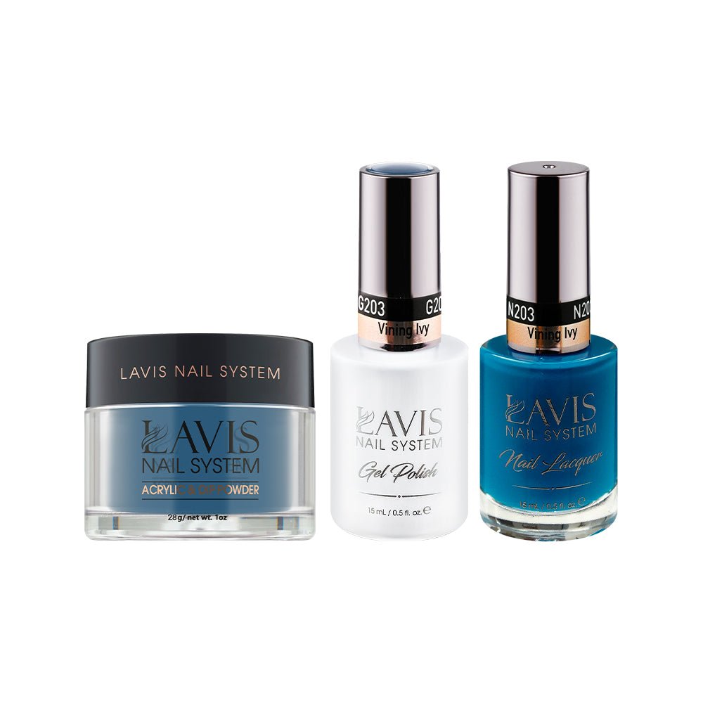 LAVIS 3 in 1 - 203 Vining Ivy - Acrylic & Dip Powder, Gel & Lacquer - DTK Nail Supply