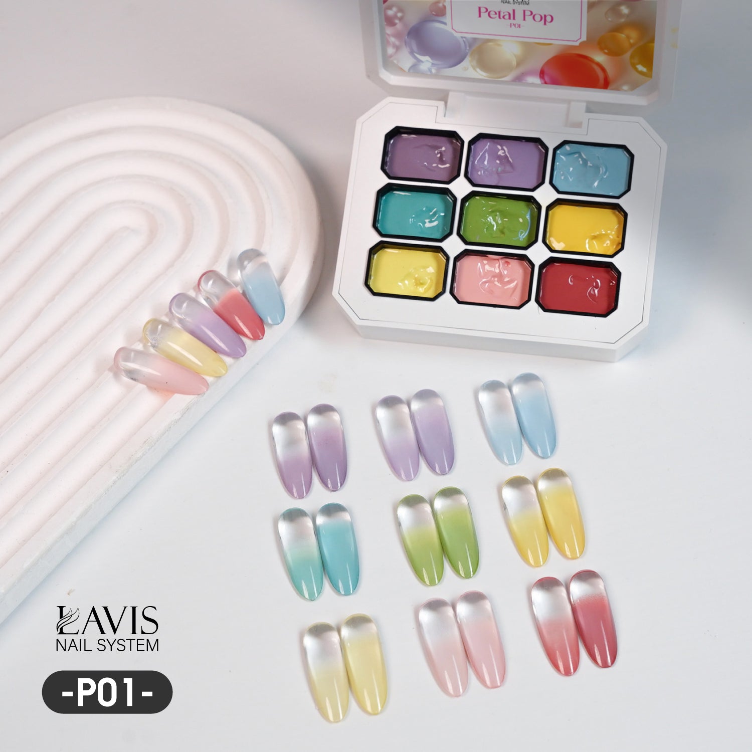 LAVIS 3 In 1 Pat Pat Gel - P01 - DTK Nail Supply