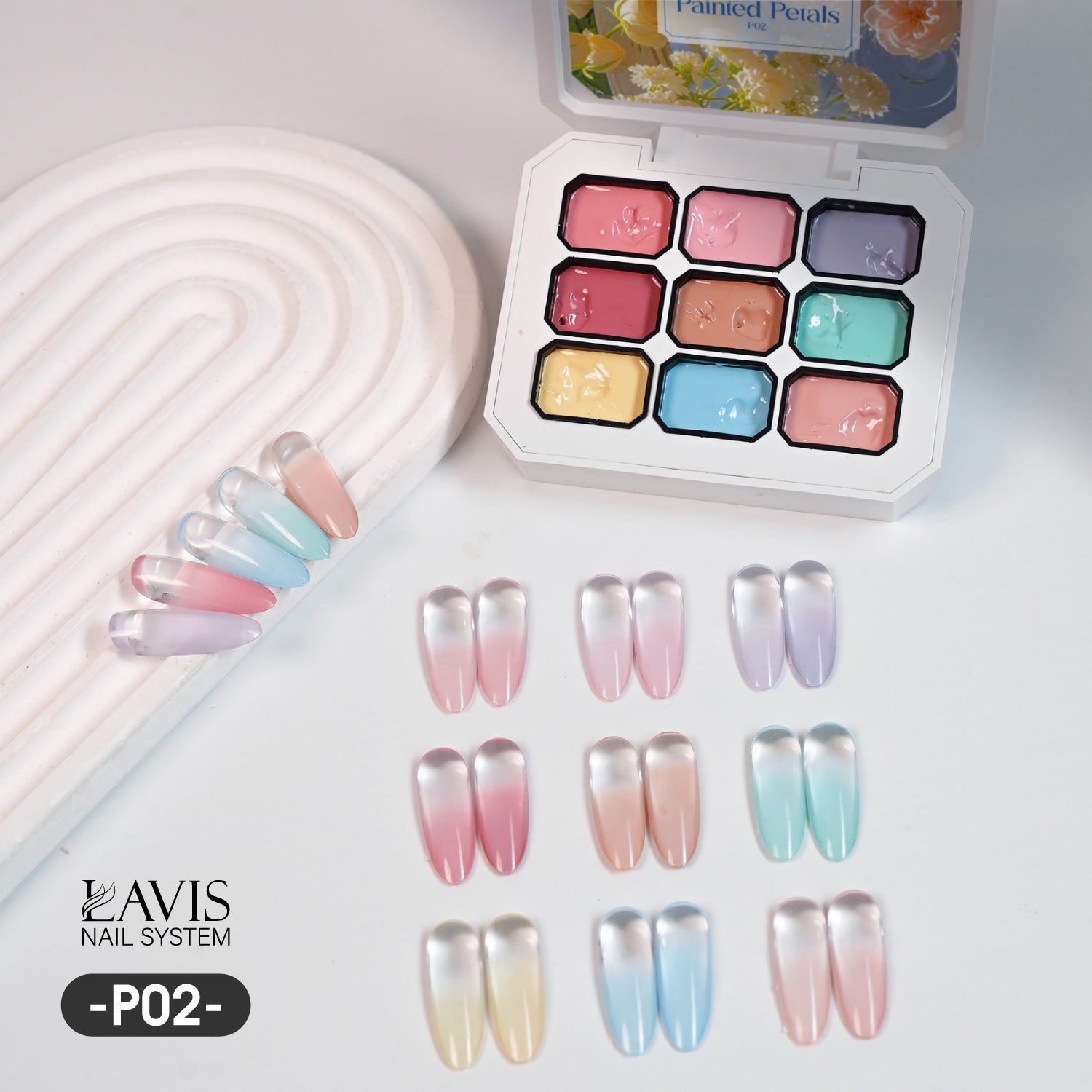 LAVIS 3 In 1 Pat Pat Gel - P02 - DTK Nail Supply