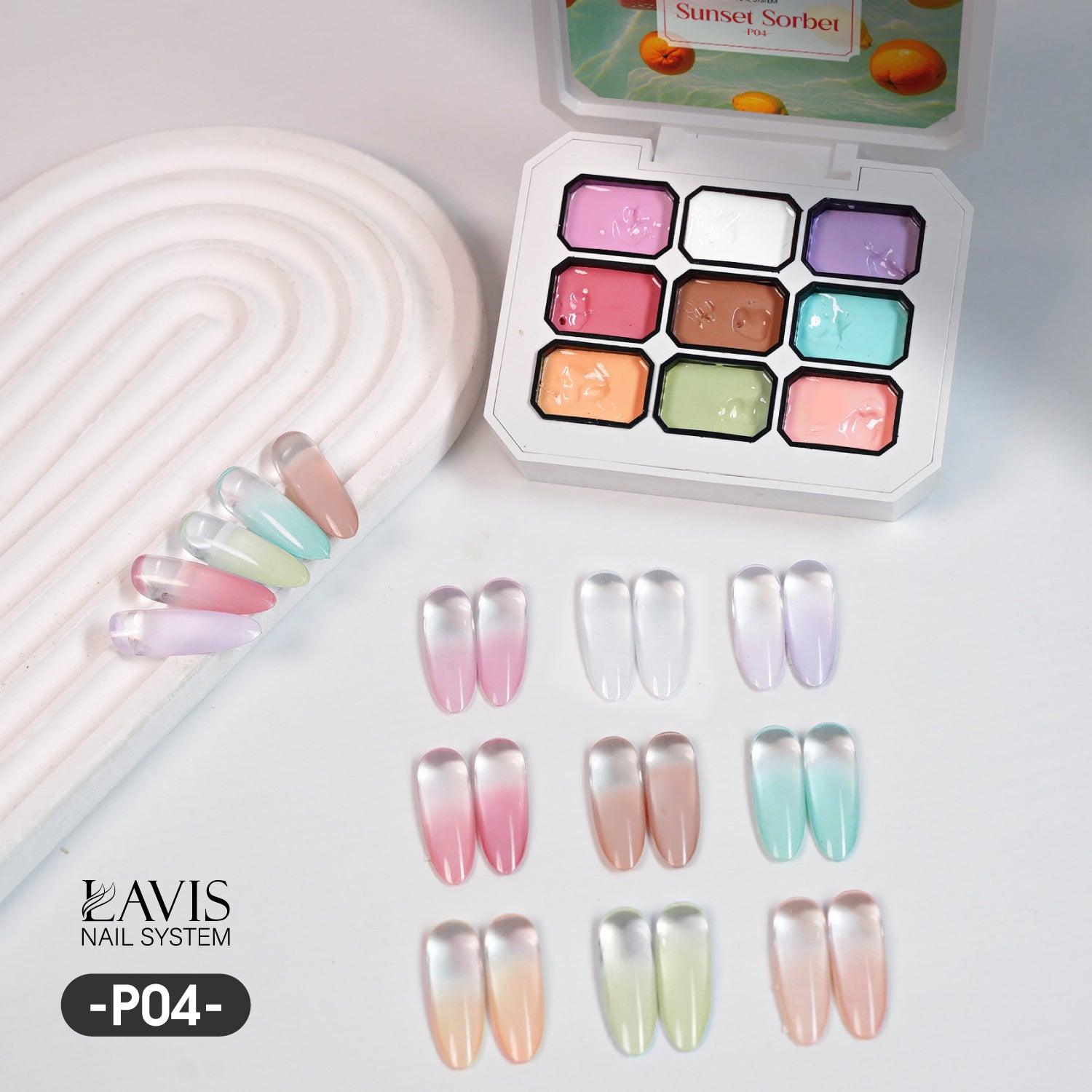 LAVIS 3 In 1 Pat Pat Gel - P04 - DTK Nail Supply