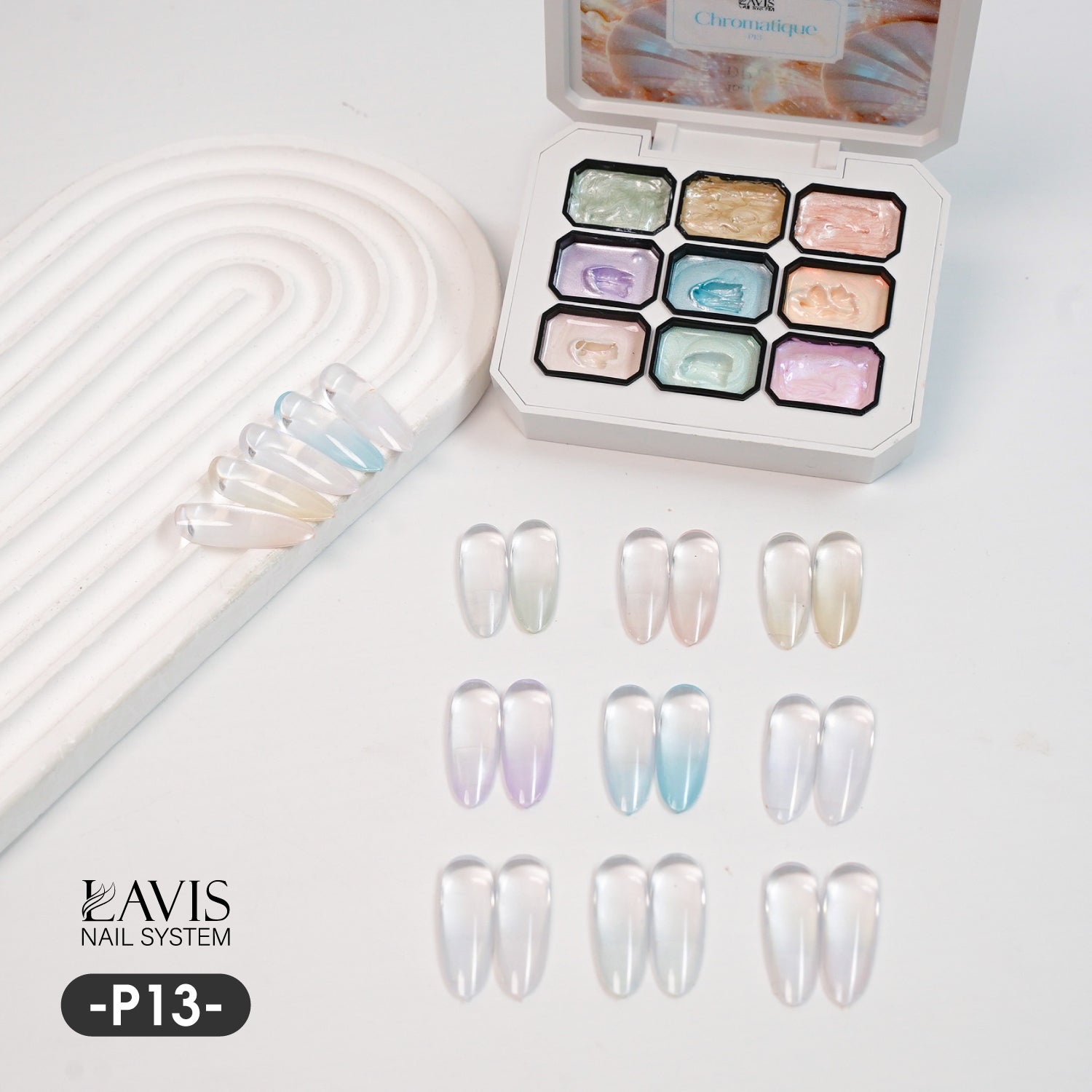 LAVIS 3 In 1 Pat Pat Gel - P13 - DTK Nail Supply