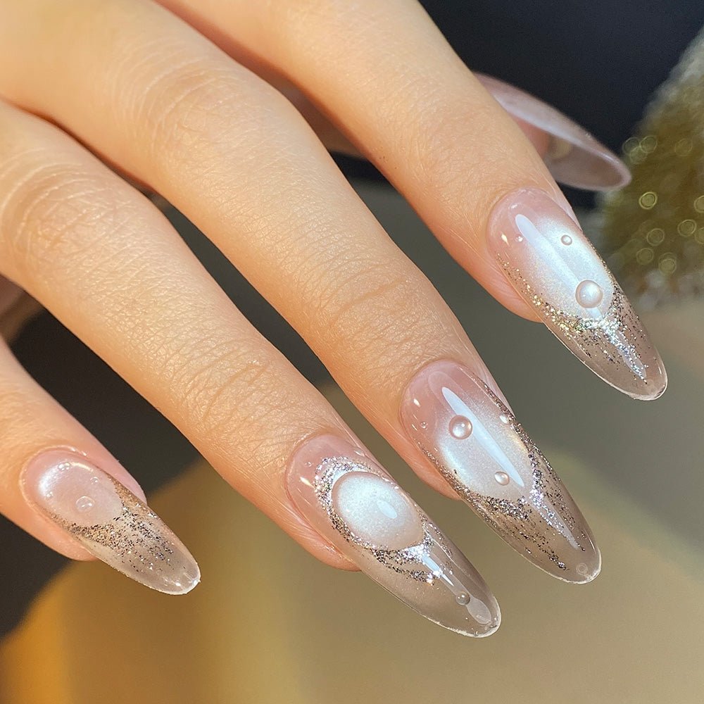 LAVIS 3 In 1 Pat Pat Gel - P16 Glitter Envy - DTK Nail Supply