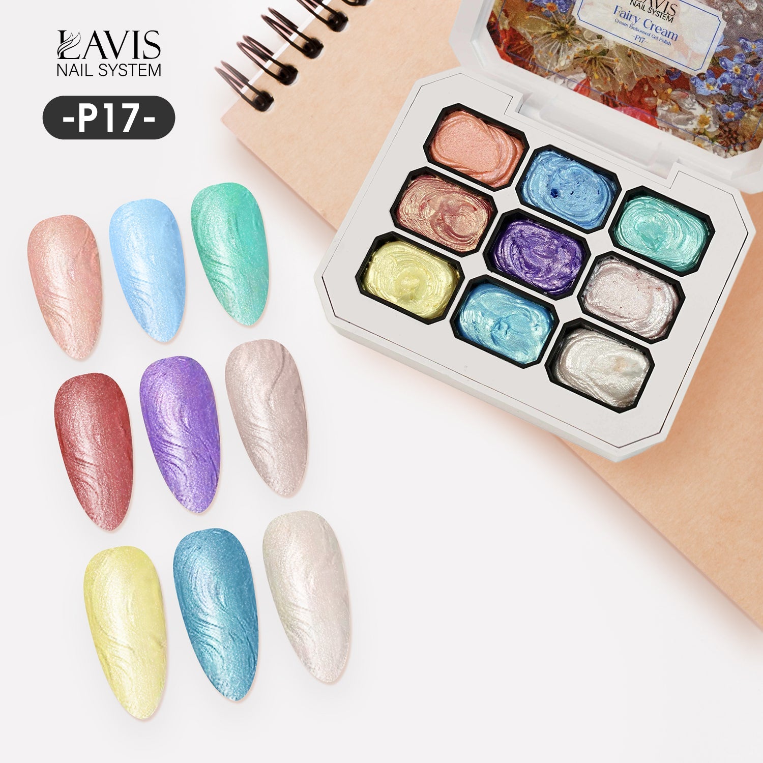 LAVIS 3 In 1 Pat Pat Gel - P17 - DTK Nail Supply