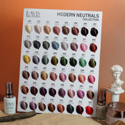 Lavis 3 in 1 - Set 48 Colors - Modern Neutrals Collection - Acrylic & Dip Powder (1.5oz), Gel & Lacquer Matching - DTK Nail Supply