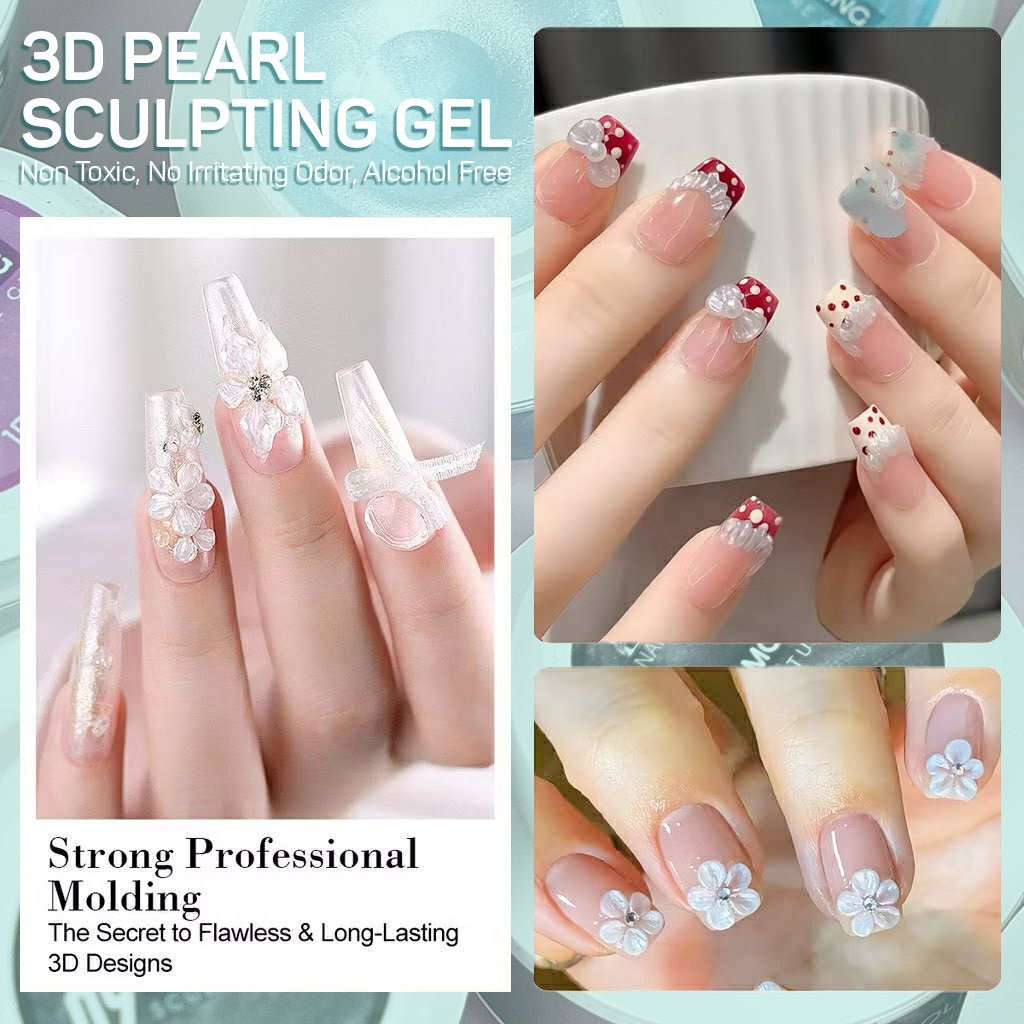 LAVIS 3D Molding Gel - Aurora Sculpture Gel - DTK Nail Supply
