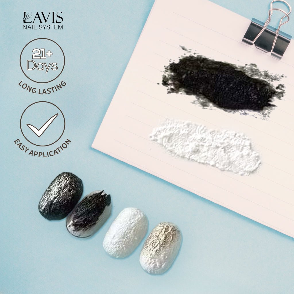 LAVIS 3D Plaster Gel - White 15g - DTK Nail Supply