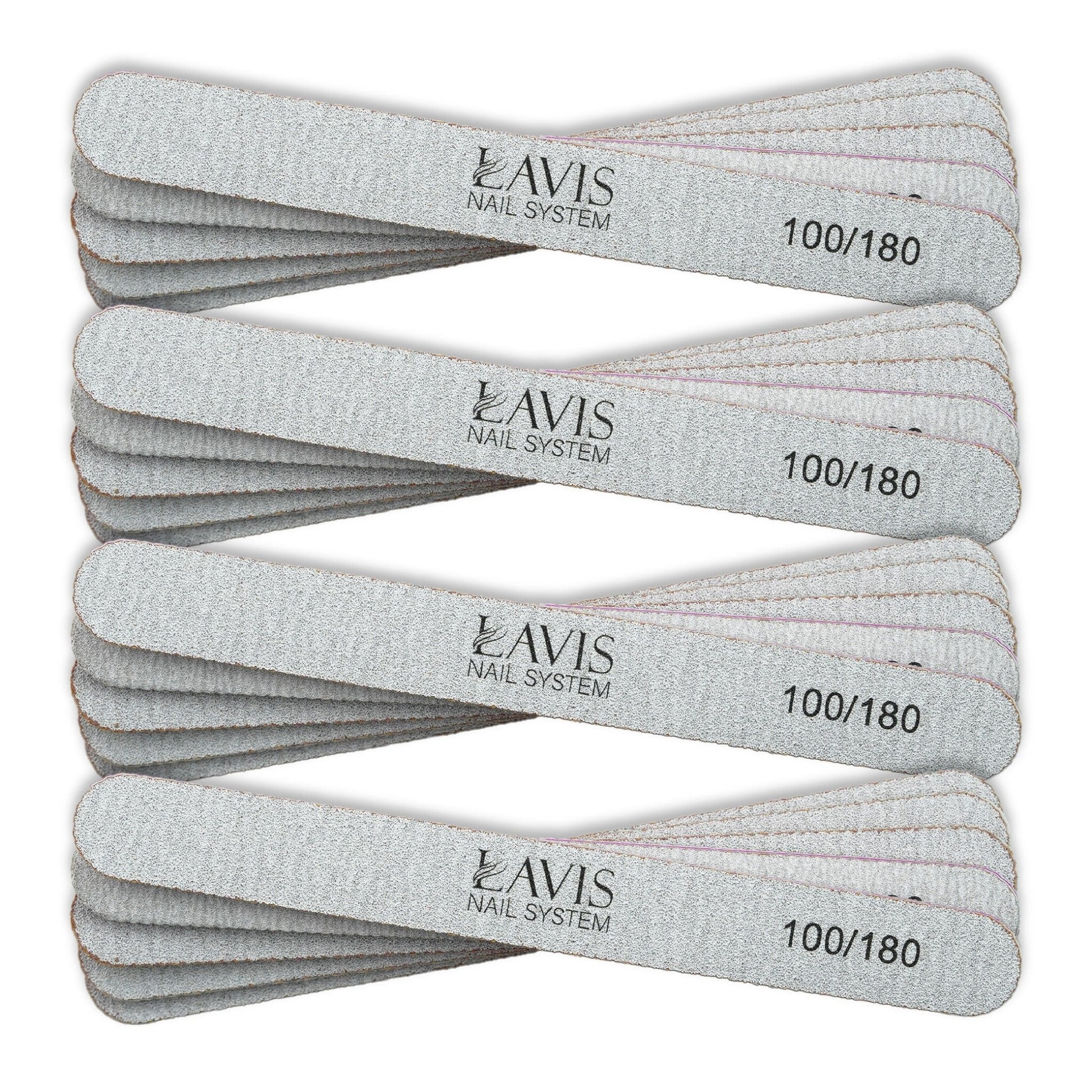Lavis 50Pcs Nail Files - FG - DTK Nail Supply