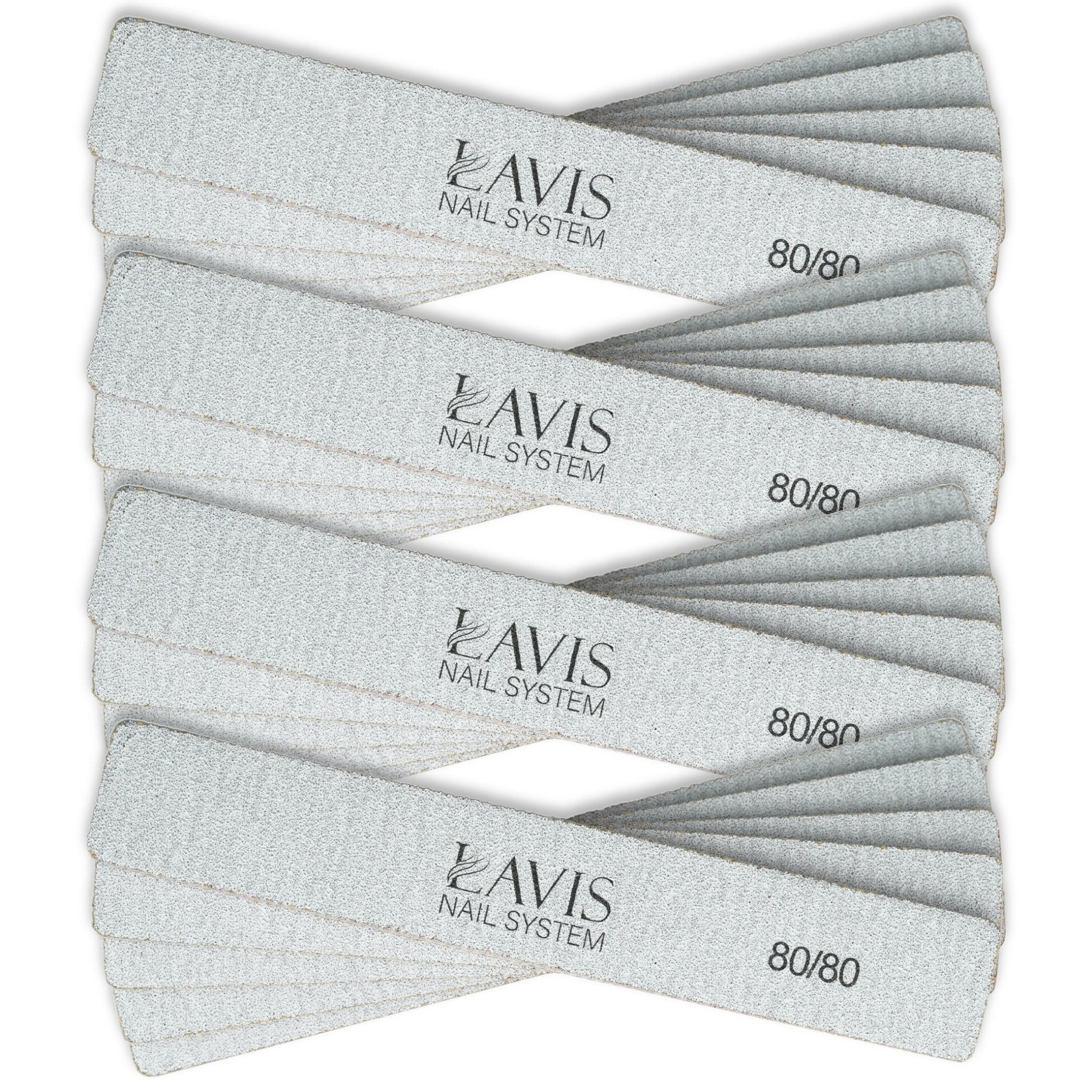 Lavis 50Pcs Nail Files - FG - DTK Nail Supply