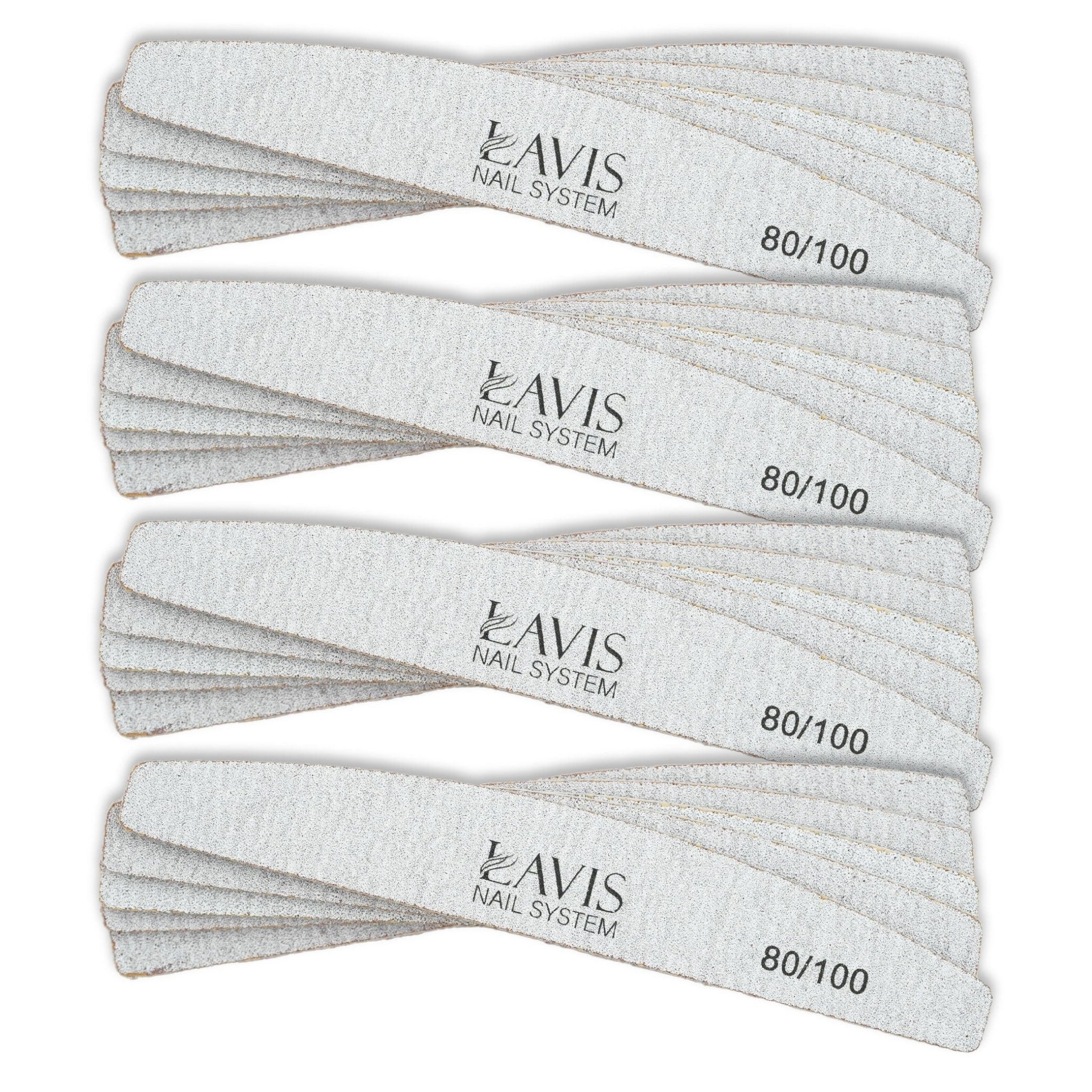 Lavis 50Pcs Nail Files - FG - DTK Nail Supply