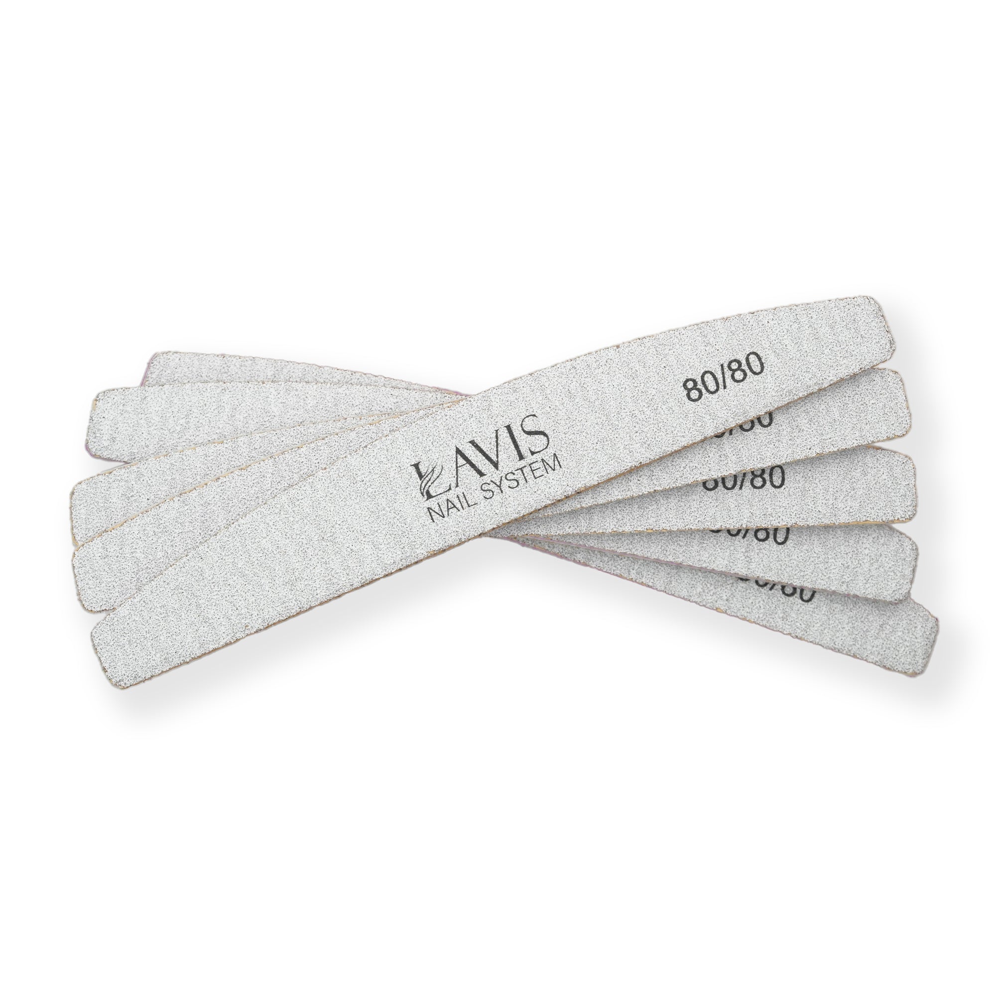 Lavis 5pcs Nail File - FG - DTK Nail Supply