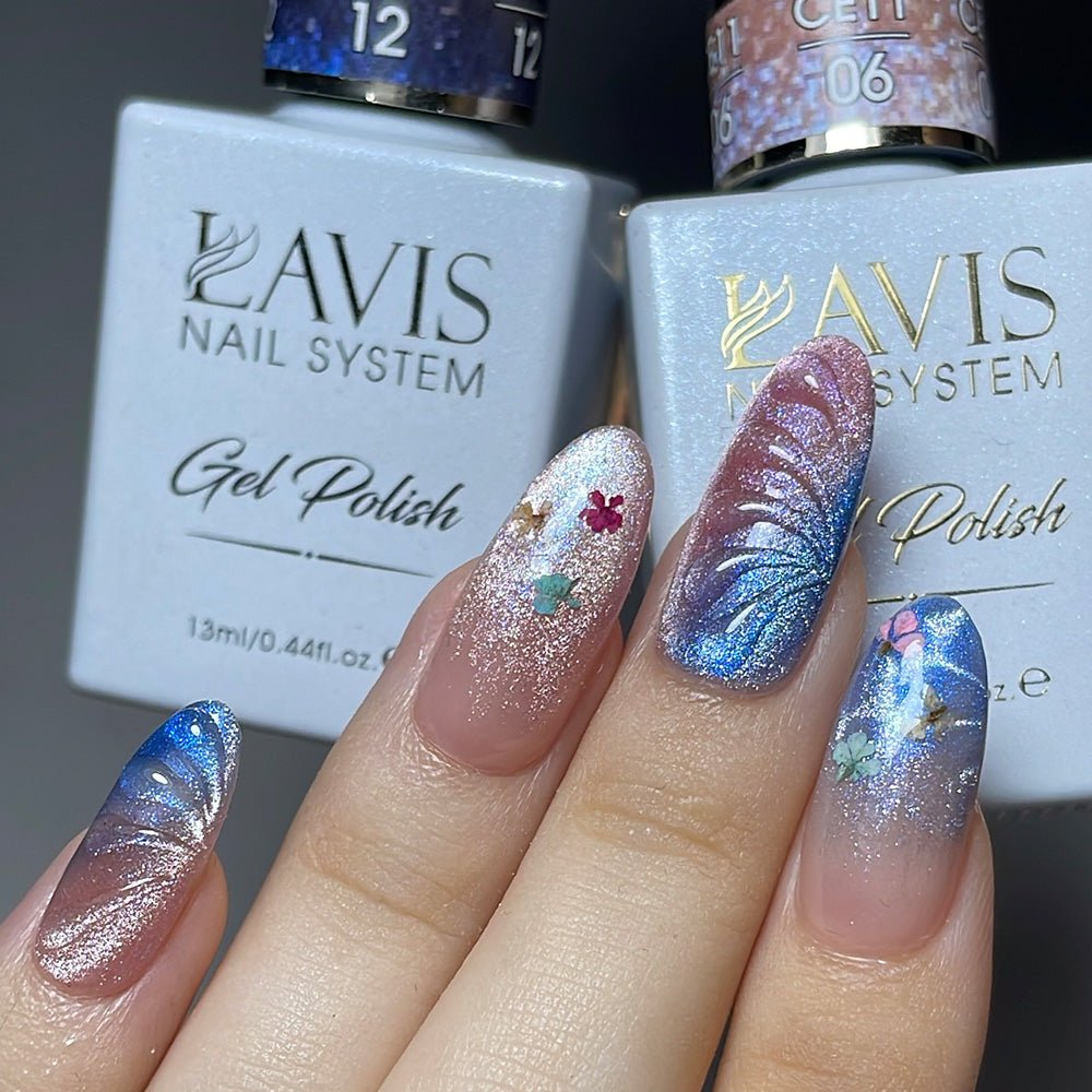 Lavis 9D Cat Eyes CE11-12 — Enchanted Spell Magnetic Gel 0.5 oz - DTK Nail Supply