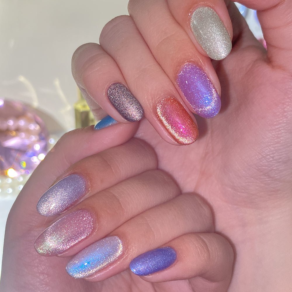 LAVIS Cat Eyes CE12 - 11 (Ver1) - Gel Polish 0.5 oz - Artic Jewel Collection - DTK Nail Supply