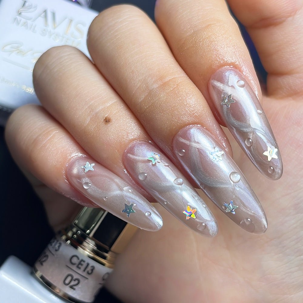 LAVIS 9D Cat Eyes CE13 (Ver2) - 02 - Gel Polish 0.5 oz - Moonlit Mirage Collection - DTK Nail Supply