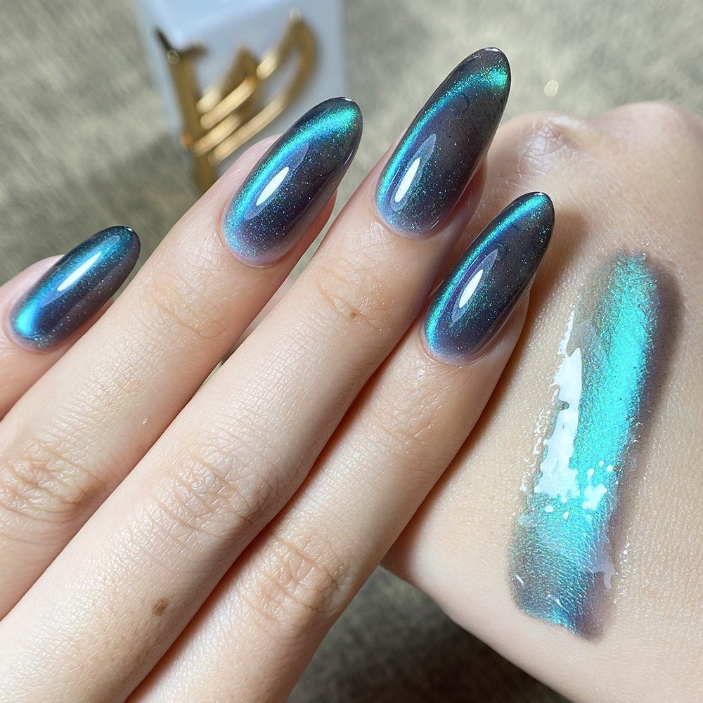 LAVIS 9D Cat Eyes CE16 - 08 - Gel Polish 0.5 oz - Double Vision Collection - DTK Nail Supply