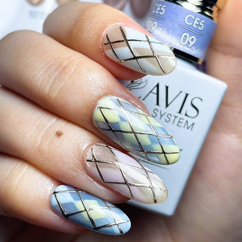 LAVIS 9D Cat Eyes CE5 - 02 (Ver2) - Gel Polish 0.5 oz - A Breath Of Spring Collection - DTK Nail Supply