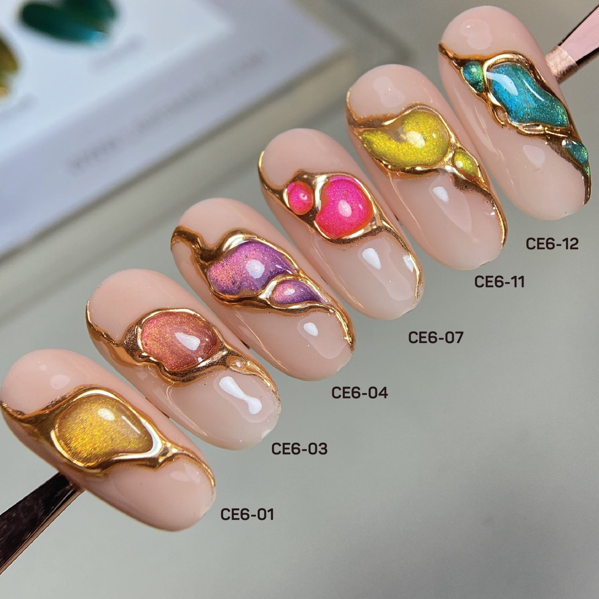 LAVIS 9D Cat Eyes CE6 - 04 (Ver2) - Gel Polish 0.5 oz - Prism Pop Collection - DTK Nail Supply