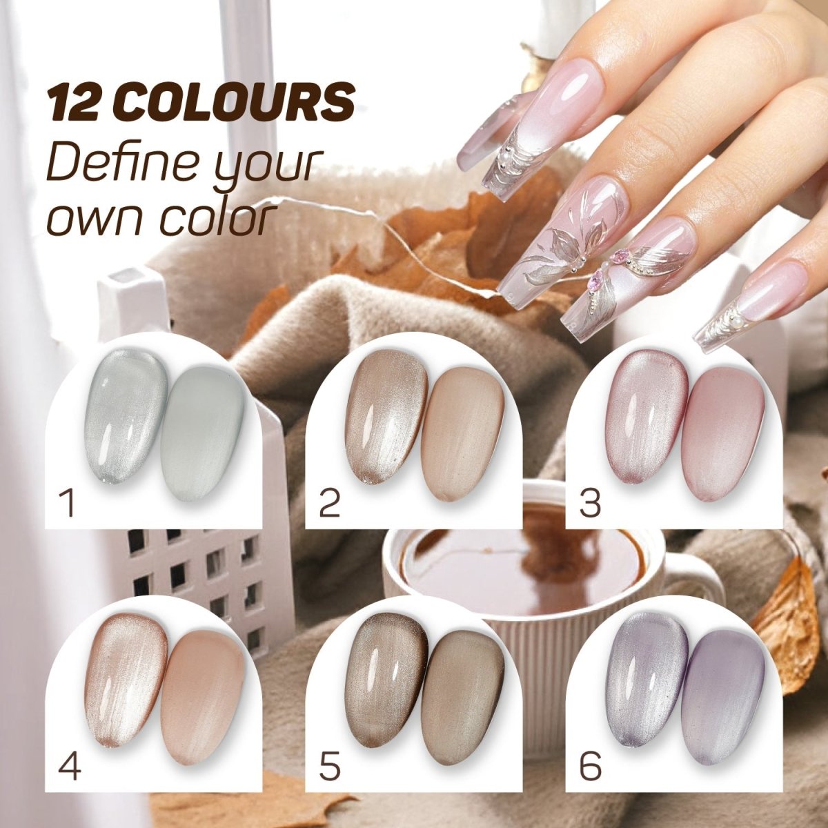 LAVIS 9D Cat Eyes CE9 - 04 (Ver2) - Gel Polish 0.5 oz - Cabin Fever Collection - DTK Nail Supply