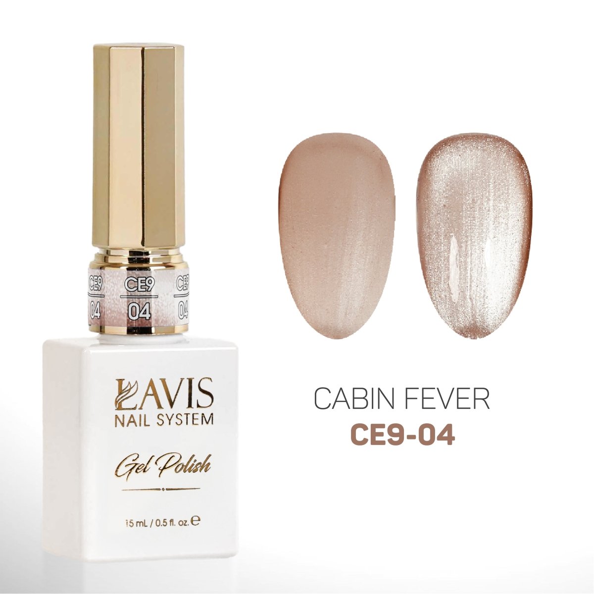 LAVIS 9D Cat Eyes CE9 - 04 (Ver2) - Gel Polish 0.5 oz - Cabin Fever Collection - DTK Nail Supply