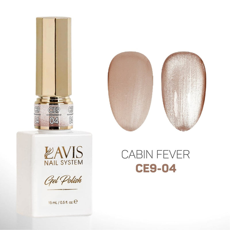 LAVIS 9D Cat Eyes CE9 - 04 (Ver2) - Gel Polish 0.5 oz - Cabin Fever Collection - DTK Nail Supply