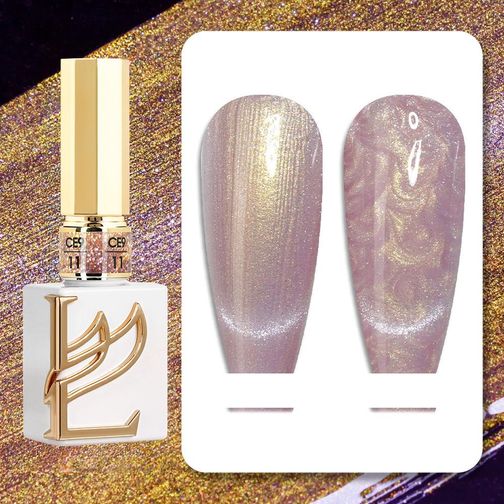 LAVIS 9D Cat Eyes CE9 - 11 (Ver1) - Gel Polish 0.5 oz - Love Pition Collection - DTK Nail Supply