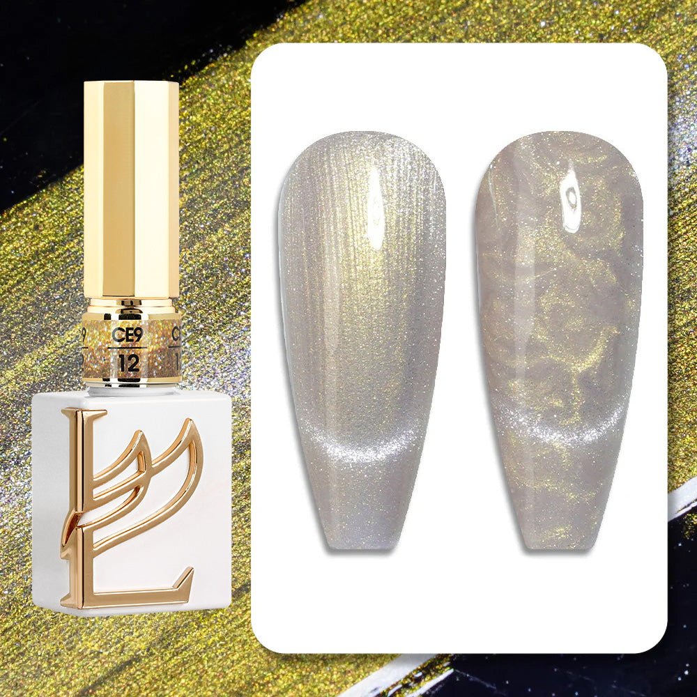 LAVIS 9D Cat Eyes CE9 - 12 (Ver1) - Gel Polish 0.5 oz - Love Pition Collection - DTK Nail Supply