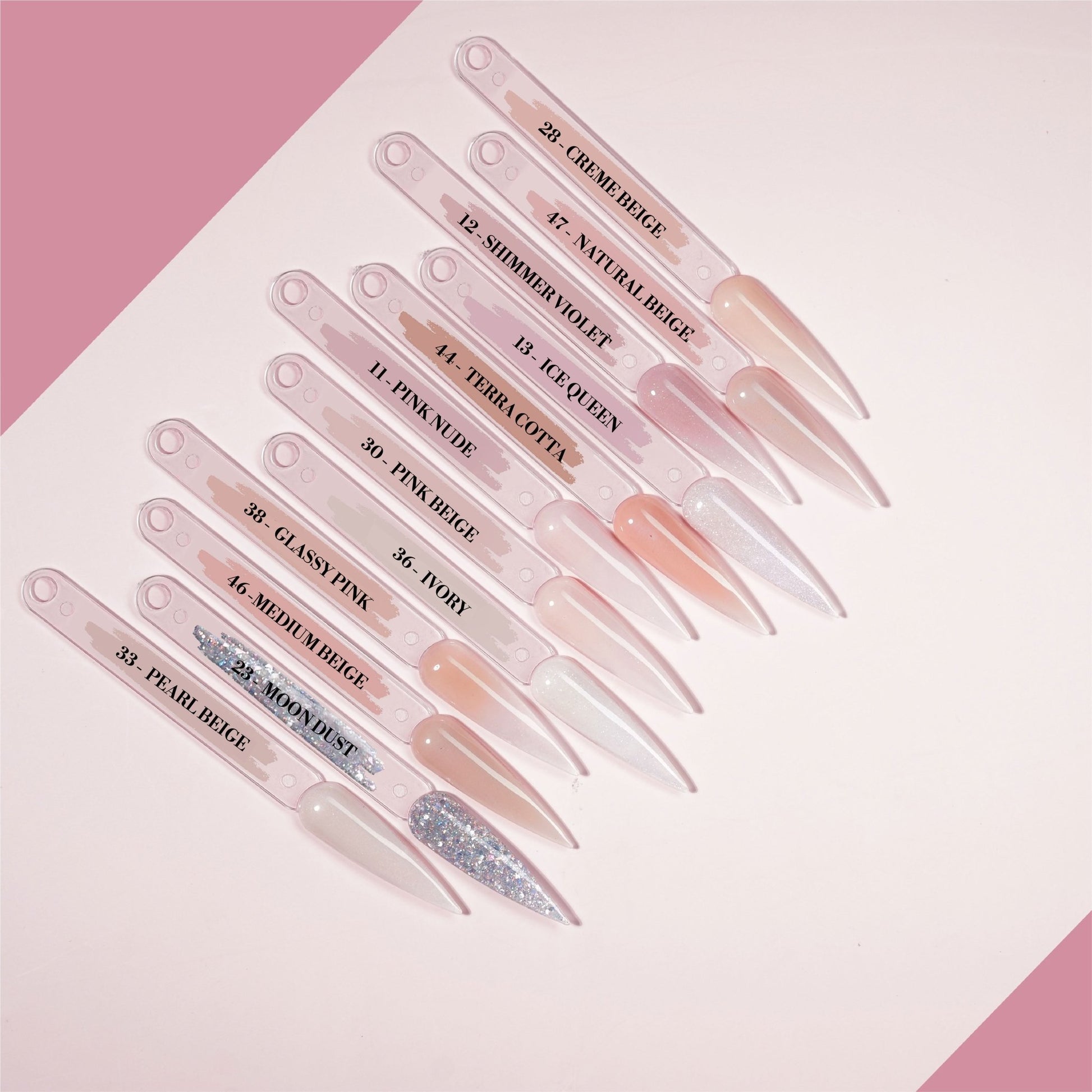 LAVIS ACRYLIC COVER 48 Colors 1.5oz - DTK Nail Supply