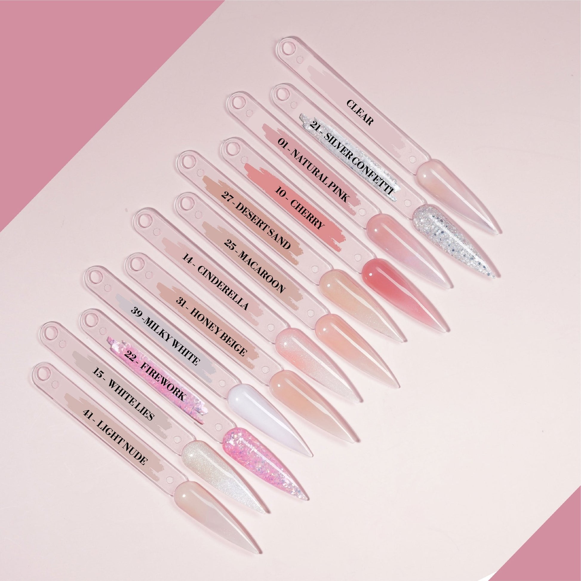 LAVIS ACRYLIC COVER 48 Colors 1.5oz - DTK Nail Supply