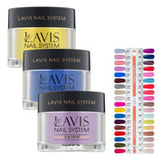 Lavis Acrylic & Dip Powder Part 2 (36 Colors): 037 - 072 - 1oz - DTK Nail Supply